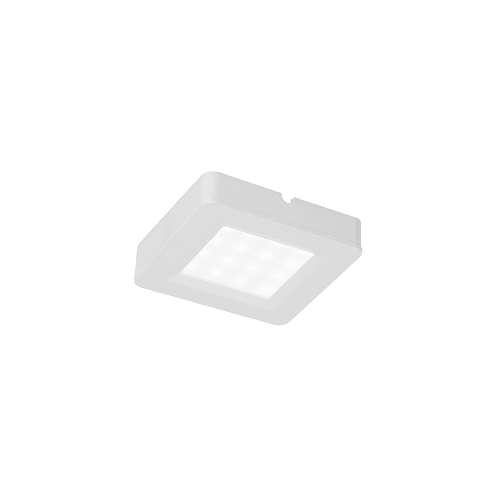 Spot de Sobrepor/Embutir Nordecor Lyas Quadrado Led 2W Bivolt
