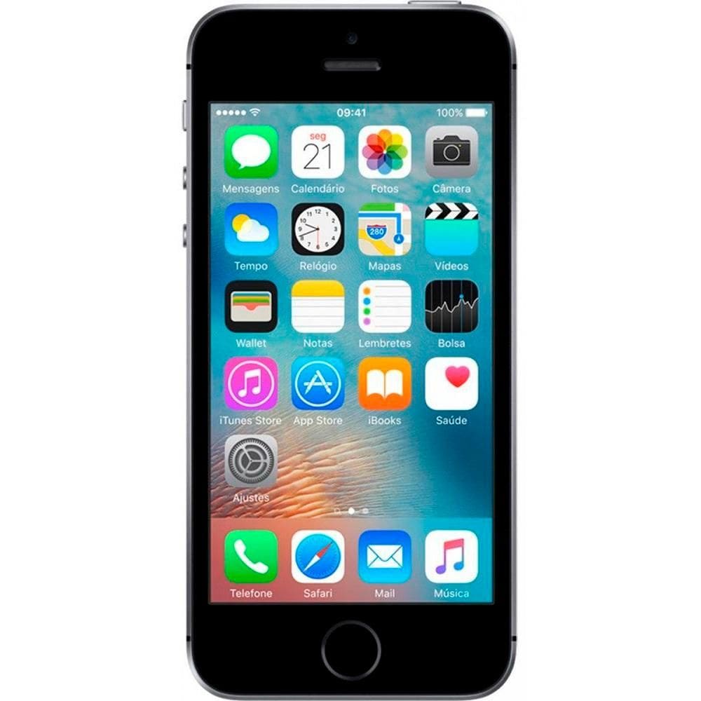 Usado: iPhone SE 32GB Cinza Espacial Bom - Trocafone