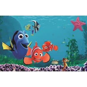 Fundo Fotográfico Em Tecido Nemo Amigos 2,80X1,50