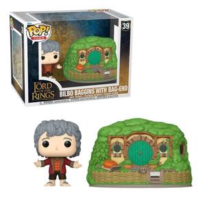 Boneco Funko Pop Town Senhor Dos Anéis Bilbo Com Bolsão