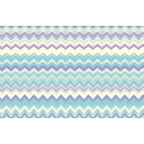 Fundo Fotográfico Em Tecido Chevron Azul 2,60x1,50