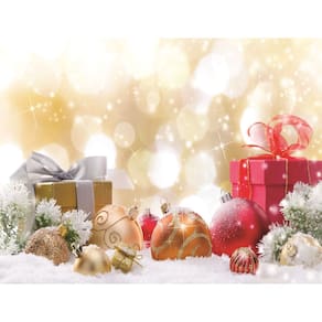 Fundo Fotográfico Em Tecido Natal 2,60X1,50