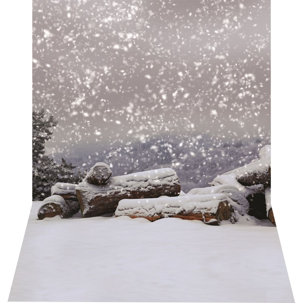 Fundo Fotográfico Newborn Em Tecido Neve 2,50X1,50