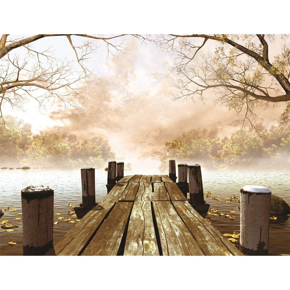 Fundo Fotográfico Em Tecido  Lago 2,80X1,50