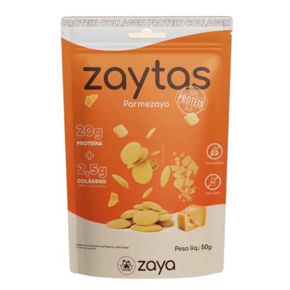 Biscoito Parmezaya Protein Sem Glúten Zaya 50G