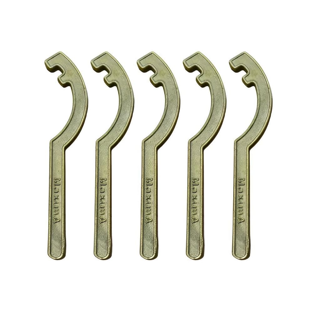 Kit Com 05 Chave Storz Em Latão Dupla 1.1/2 X 2.1/2 Hidrante