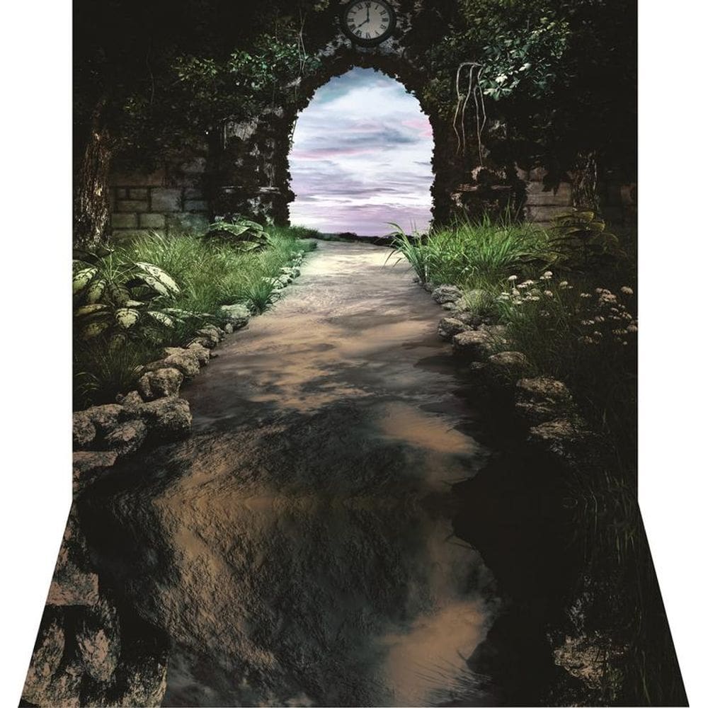Fundo Fotográfico Em Tecido Newborn Paisagem 1,50X2,50