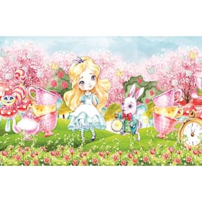 Fundo Fotográfico Em Tecido Alice 2,60 X 1,50