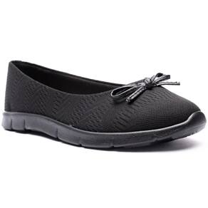 Sapatilha Moleca Laço Flatform Tecido Orion-Preto