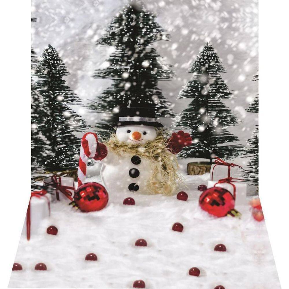 Fundo Fotográfico Newborn Em Tecido Natal 1,50X2,20