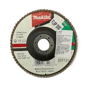 Disco Flap Abrasivo Plano Desbaste 125Mm Grão C36 Makita