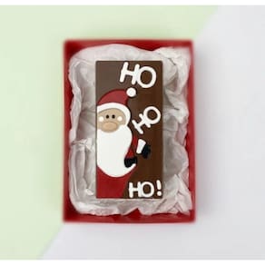 Forma 3 Partes Tablete Papai Noel Com Silicone Bwb 10497