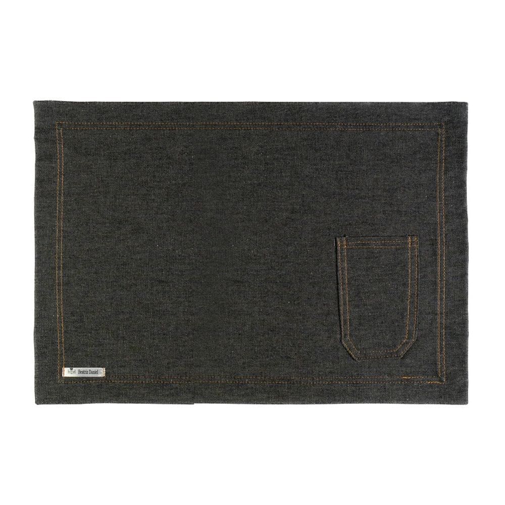 Lugar Americano Jeans Com Bolso