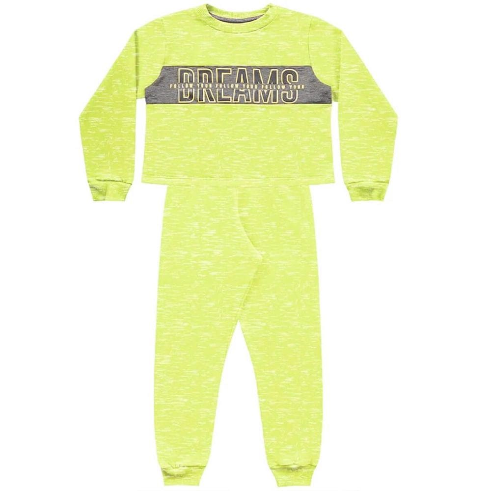 Conjunto Moletom Infantil Menina NeonDreams