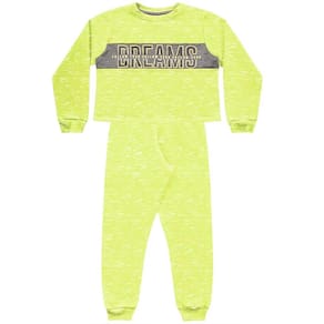 Conjunto Moletom Infantil Menina NeonDreams