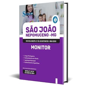 Apostila Prefeitura De São João Nepomuceno Mg 2024 - Monitor