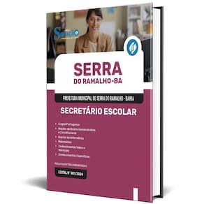 Apostila Prefeitura Serra Do Ramalho Ba 2024 Secretário
