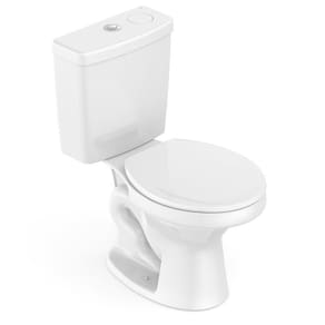 Kit 5 Vaso Sanitários com Caixa Acoplada 6l Uni Celite Branco