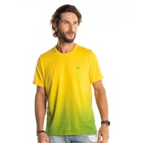 Camiseta do Brasil Degrade