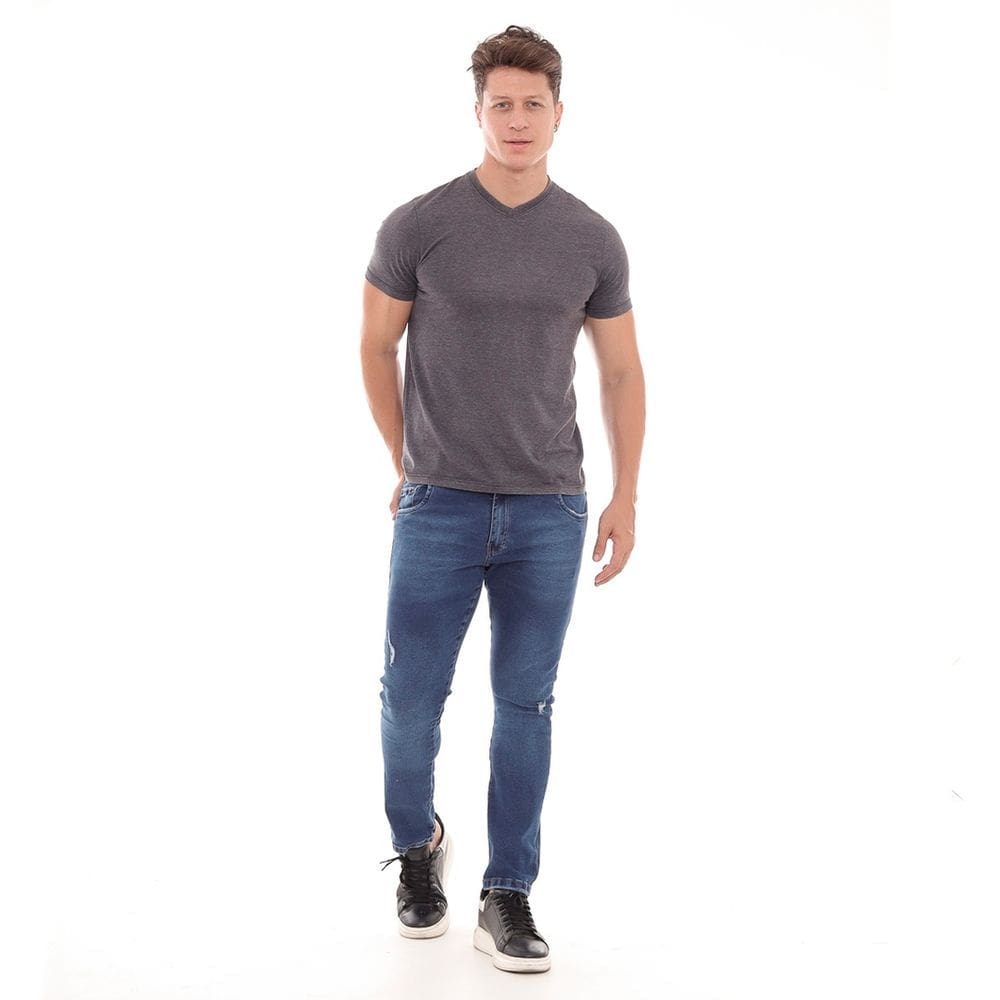 Calça Masculina Super Skinny Jeans
