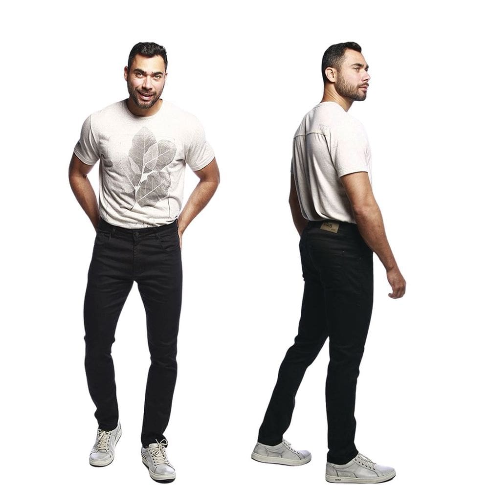 Calça Jeans MasculinaSkinny Preta