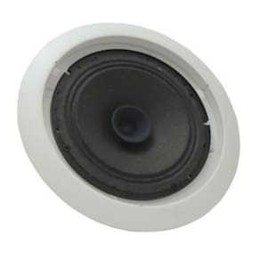 Arandela Redonda Fiamon 6" Difusor 30rms 8r Branca