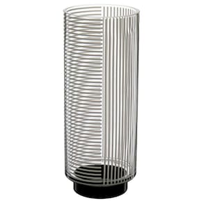VASO DECORATIVO ENFEITE CASA LISTRAS HOME&CO VIDRO 25x10x10cm TRANSPARENTE