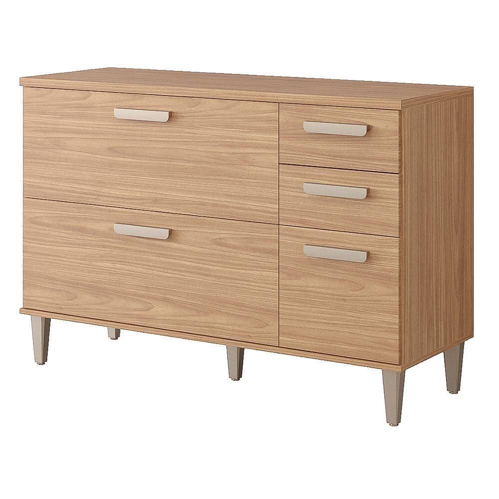 Balcão de Cozinha Bella 120cm com Tampo MDF - MGM - Marrom
