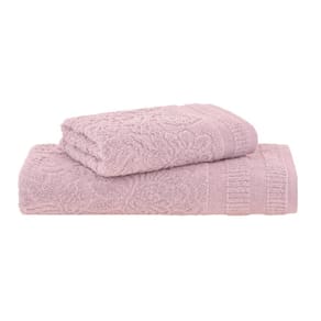 Kit Toalha Banho E Rosto 2 Pçs Botanique Extra Soft