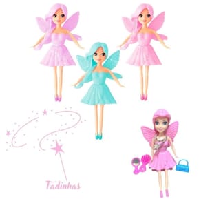 Boneca Fada Linda Fashion Looks Acessórios Incríveis - Fadinha Boneca Abbie Art Brink - PANAMI