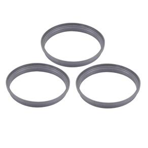 Kit 3 Porta Grelha Ralo Redondo Caxilho Cinza 150Mm Tigre