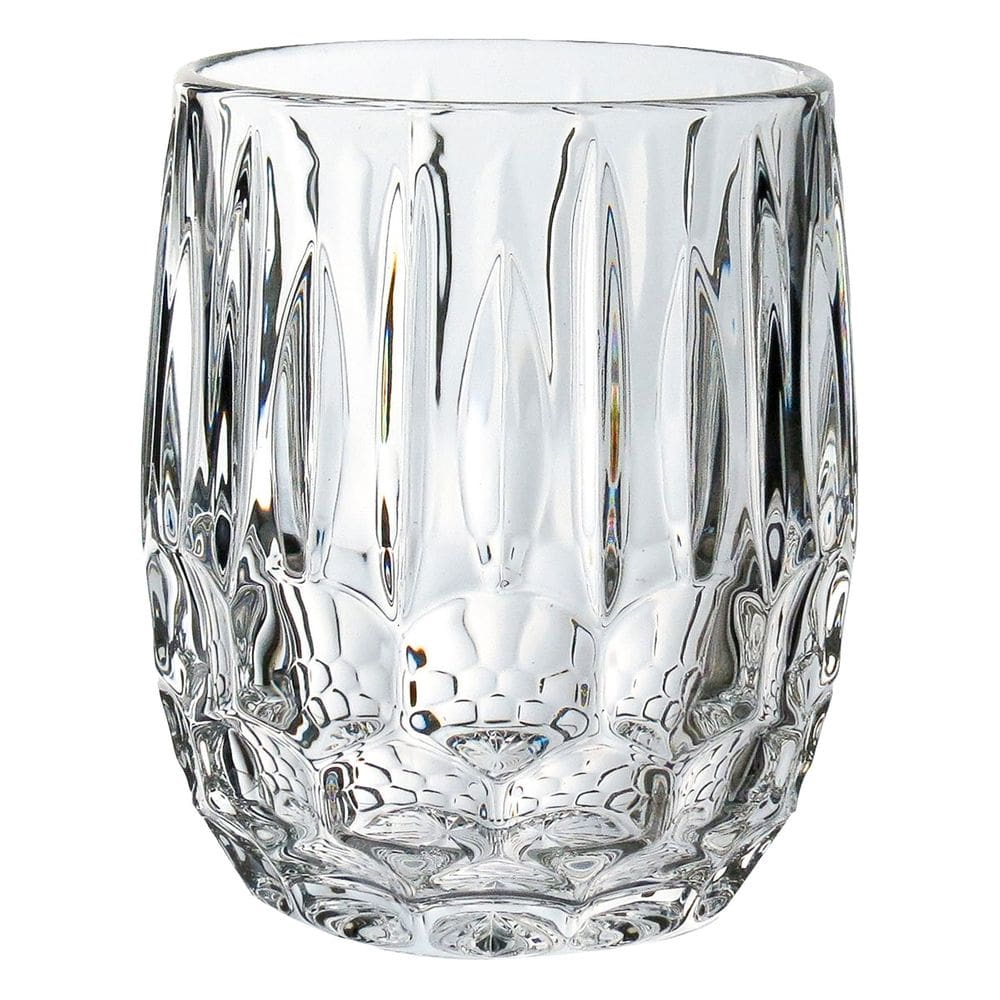 Copo Eco Crystal Transparente Lapidado 6Pç