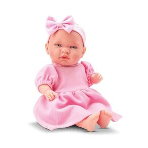 Boneca Amélia Frases Bee Toys Com Som Ref.948 Rosa Claro