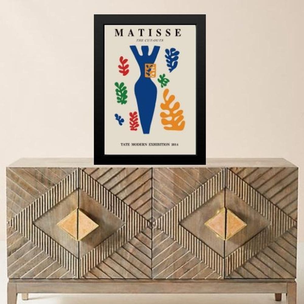 Quadro Matisse - Forma Corpo Feminino 24X18Cm