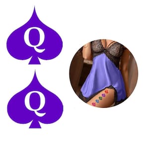 Tatuagem Temporária Hotwife Cores Modelos Rainha Copas