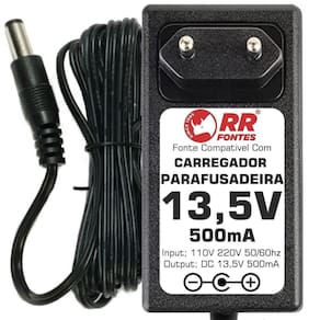 Carregador Fonte 13,5V Para Parafusadeira Multilaser Philips