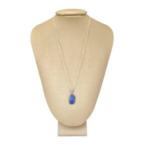 Colar 50Cm Prata 925 Lápis Lazuli Polida - Ponte Vecchio