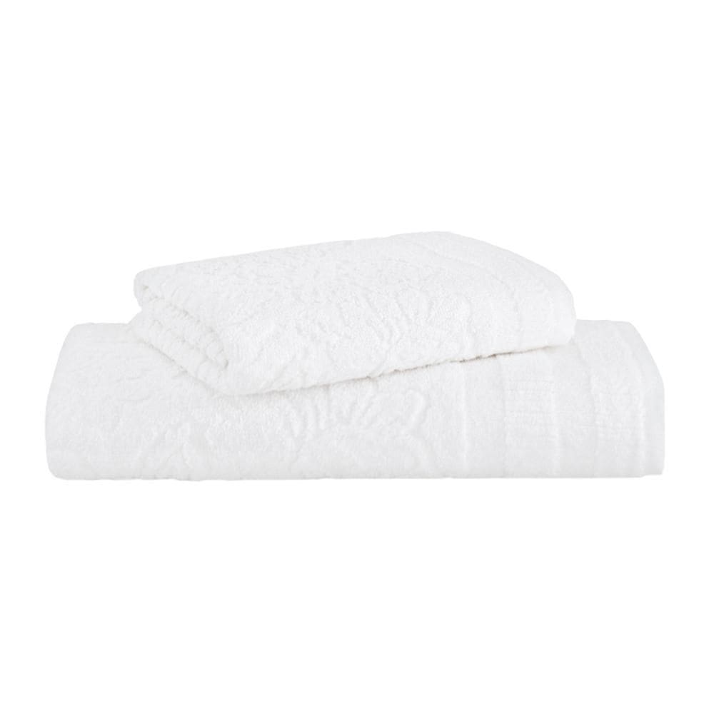 Kit Toalha Banho E Rosto 2 Pçs Botanique Extra Soft
