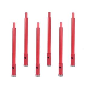 Kit 6 Serra Copo Diamantada Haste Furadeira 30Mm Diametalic