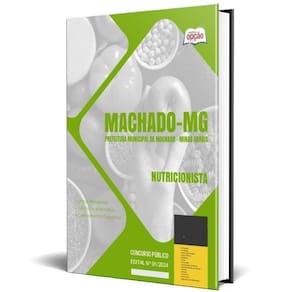 Apostila Prefeitura De Machado Mg 2024 - Nutricionista