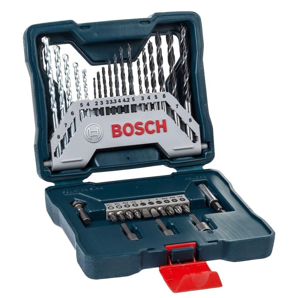 Jogo De Pontas E Brocas Bosch X-Line 33 Pecas