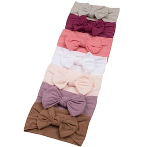 Laços de Bebê Turbante Roupa Infantil Menina Conjuntinho c/7