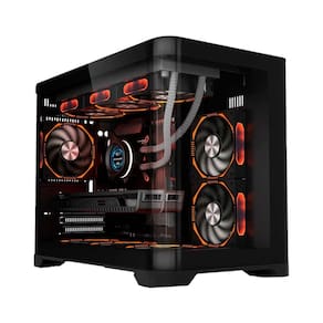 Gabinete Gamer Madness Preto Lc-Cb3X2-Madness-2072 Liketec