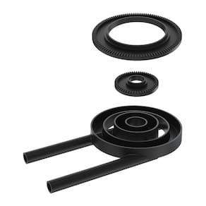 Queimador Duplo Completo Para Fogão Industrial de Ferro 23cm