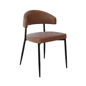 Cadeira Bless Fixa com 4 Pés 55 X 52,5 X 77,5 Cm com 1 Unidade Whisky/Preto
