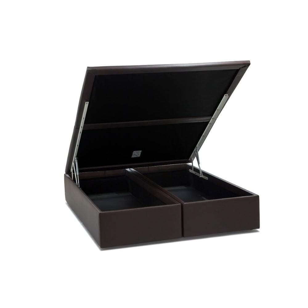 Cama Box Baú Universal King Courano Brown (193x203x35) - Ortobom