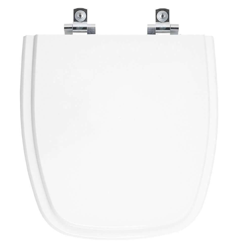 Assento Sanitário com Amortecedor Versa Branco para vaso Agnest