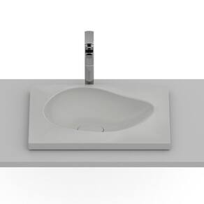 Kit 2 Cubas de Sobrepor 62x44,5cm Ruy Ohtake Roca Stone