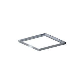 Porta Grelha Linear Elleve Quadrado 4187 15x15 Polido