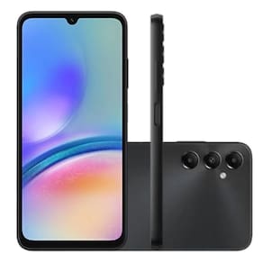 Smartphone Samsung Galaxy A05s Tela 6.7 Camera Tripla Traseira 6GB RAM 128GB Preto